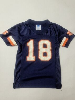 Vtg Auburn Tigers Football Jersey 18 Youth 6-7 Medium NCAA AU 90s War Eagle